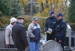 Złodzieje grasują na cmentarzach. Mają nową metodę