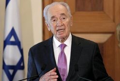 Prezydent Izraela Szimon Peres przerywa falę krytyki wobec Johna Kerry'ego