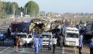 Kolizja ciężarówki z autobusem w Argentynie. 18 zabitych