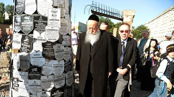 "Marsz Pamięci" przy Pawiaku w 70. rocznicę likwidacji warszawskiego getta