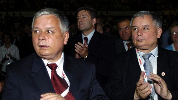 Lech i Jarosław Kaczyńscy