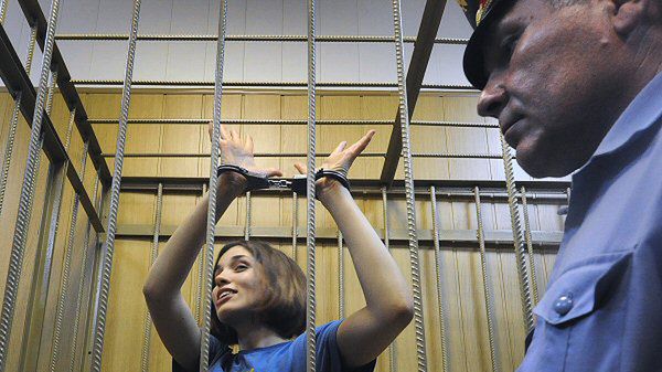 Jedna z aresztowanych członkiń Pussy Riot, Nadieżda Tołokonnikowa