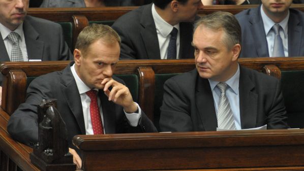 Donald Tusk i Waldemar Pawlak