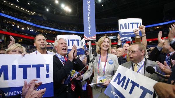 Republikanie świętują wybór Romneya na kandydata