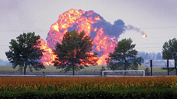 Pilot zginął na miejscu