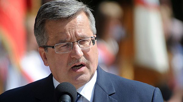 Prezydent Bronisław Komorowski