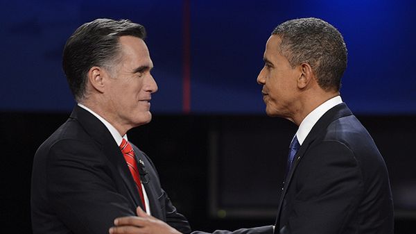 Mitt Romney, Barack Obama