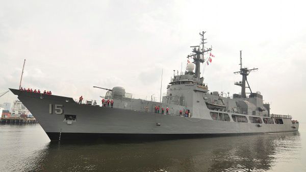 Okręt flagowy filipińskiej marynarki wojennej - BRP Gregorio del Pilar