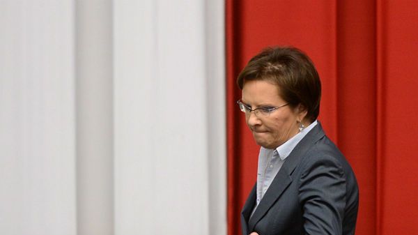 Marszałek sejmu Ewa Kopacz