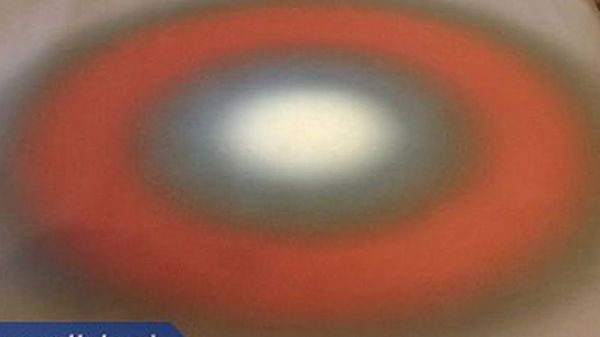 Odzyskany obraz Wojciecha Fangora "M 51"