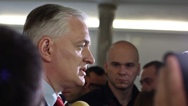 Minister sprawiedliwości Jarosław Gowin