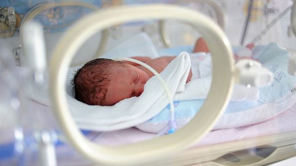 Jedna z urodzonych dziewczynek