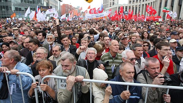 "Marsz Milionów" w Moskwie