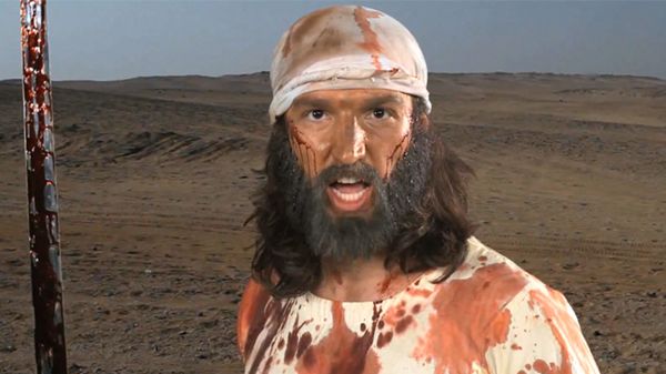 Kadr z filmu "Innocence of Muslims"