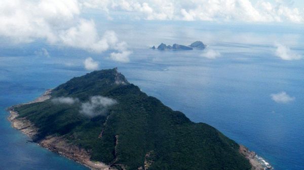 Wyspy nazywane przez Japonię Senkaku, a przez Chiny - Diaoyu