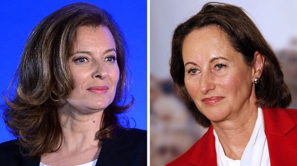 Valerie Trierweiler i Segolene Royal