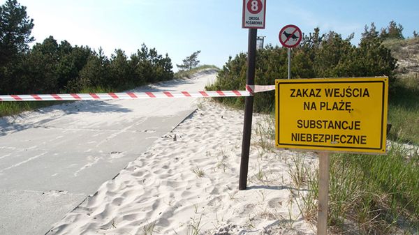 Plaża w Czołpinie wciąż zamknięta