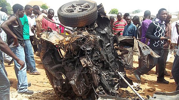 Zamachowiec wjechał samochodem z materiałami wybuchowymi w kościół