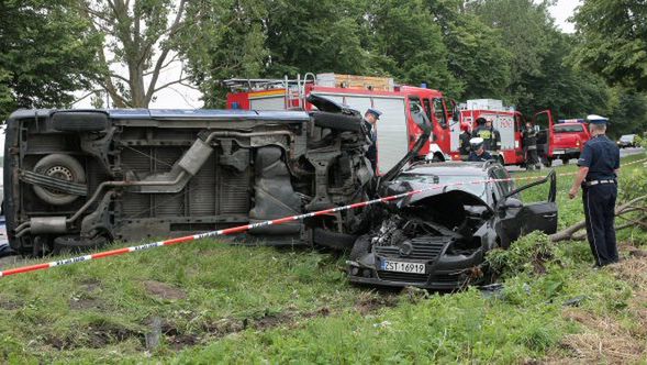 W wypadku zostało rannych pięć osób