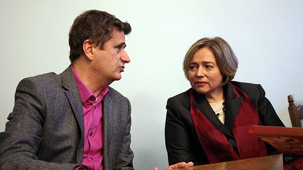 Wanda Nowicka i Janusz Palikot