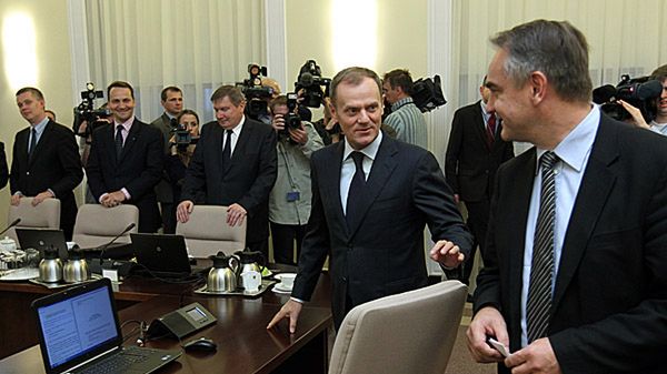 Donald Tusk i Waldemar Pawlak