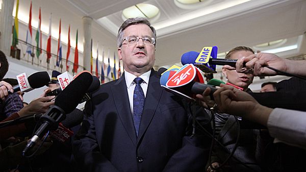 Prezydent RP Bronisław Komorowski.