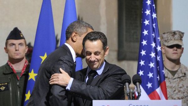 Barack Obama i Nicolas Sarkozy