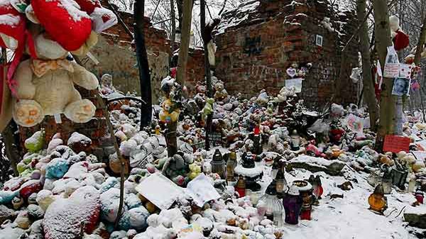 Miejsce, w którym znaleziono ciało 6-miesięcznej Madzi