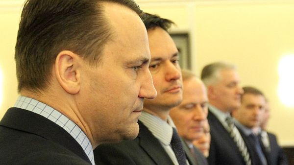 Minister spraw zagranicznych Radosław Sikorski
