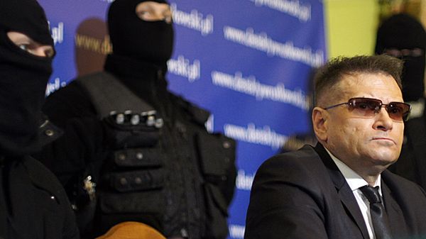 Krzysztof Rutkowski podczas konferencji prasowej.