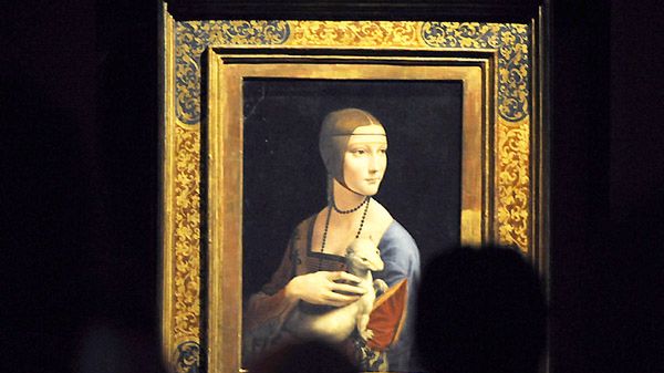 "Dama z gronostajem" Leonarda da Vinci