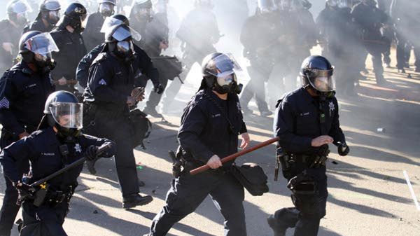 Demonstracja w Oakland