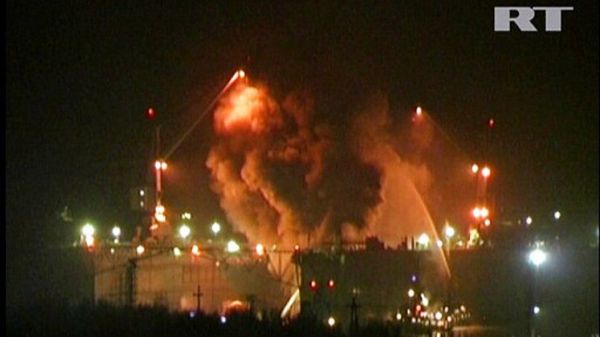 Pożar na okręcie atomowym "Jekatierinburg", grudzień 2011 r.