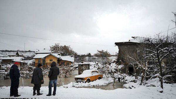 Zimowa powódź w Bułgarii