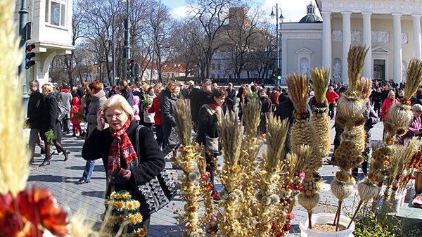 Niedziela Palmowa w Wilnie