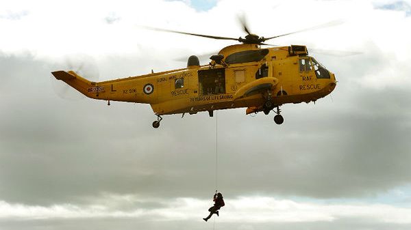 Śmigłowiec lotnictwa RAF