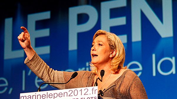 Szefowa Frontu Narodowego Marine Le Pen