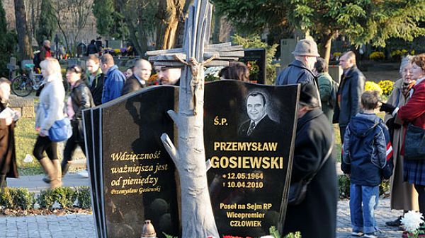 Grób Przemysława Gosiewskiego
