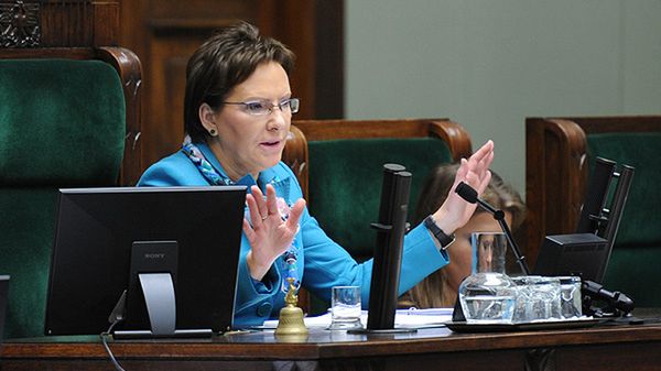 Marszałek sejmu Ewa Kopacz