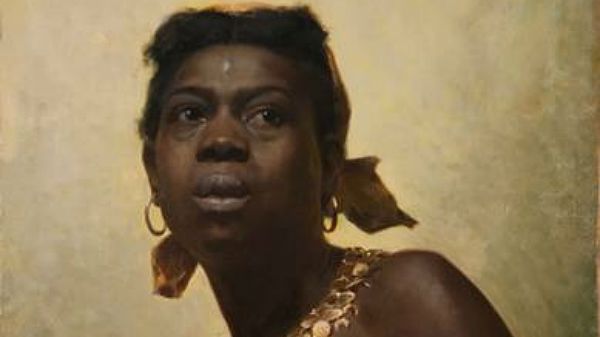 Anna Bilińska-Bohdanowiczowa "Murzynka": olej na płótnie 64x50,5 cm, 1884 r.