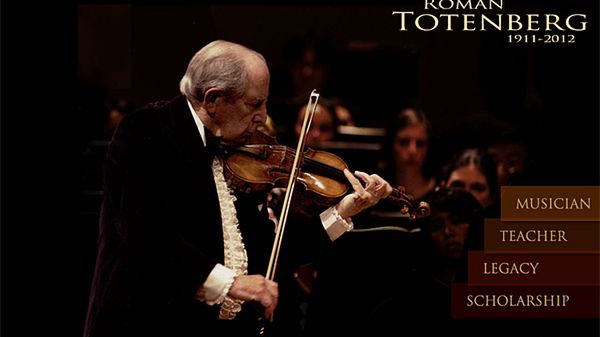 Roman Totenberg zmarł w wieku 101 lat