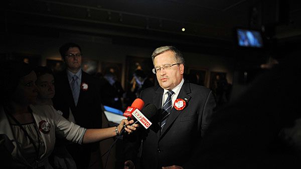 Prezydent Bronisław Komorowski