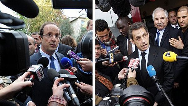Francois Hollande, Nicolas Sarkozy