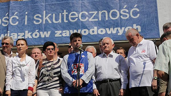 SLD i OPZZ obchodzą święto 1 maja