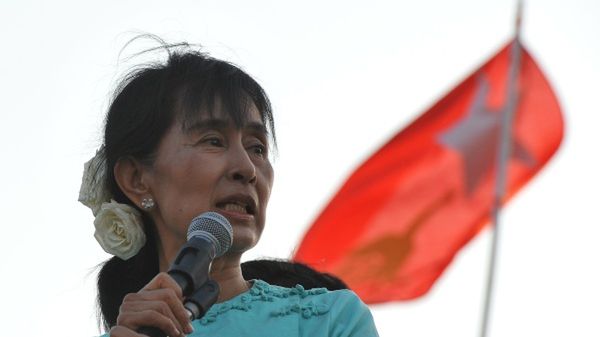Przywódczyni birmańskiej opozycji Aung San Suu Kyi