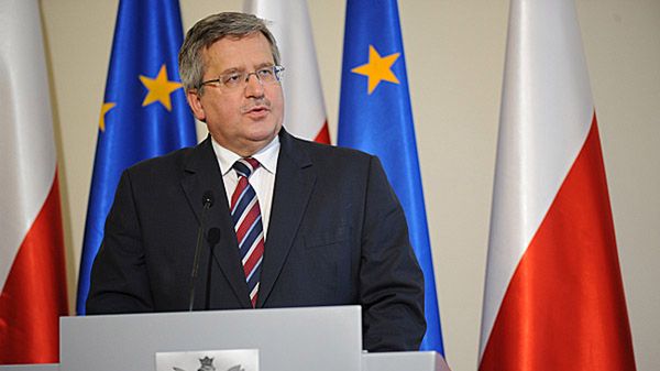 Prezydent Bronisław Komorowski