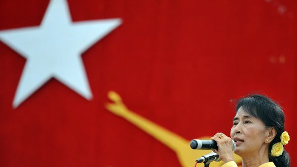 Birmańska opozycjonistka Aung San Suu Kyi