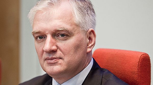 Minister Sprawiedliwości Jarosław Gowin