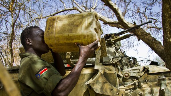 Członek SPLA-N Ludowej Armii Wyzwolenia Sudanu - Północ