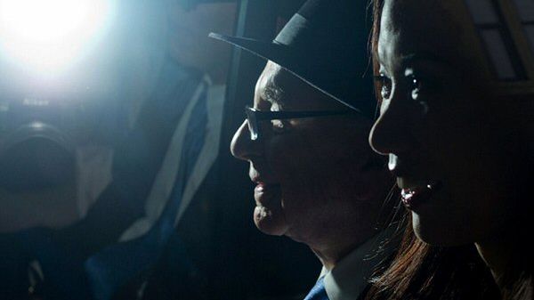 Rupert Murdoch i jego żona Wendi Deng